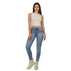 DIVINO JEANS - Jeans Sena II Celeste