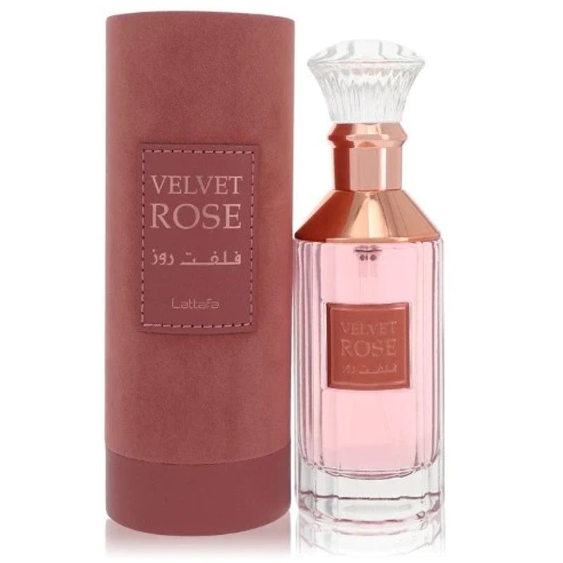 LATTAFA - Velvet Rose EDP 100 ML Unisex - Lattafa.