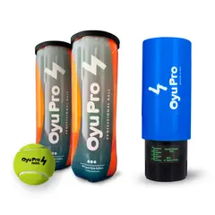 OYU PRO - Presurizador Azul + 2 tarros de pelotas padel