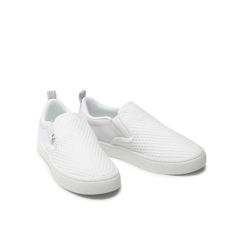 CALVIN KLEIN - Zapatilla Slip-On Classic Cupsole Blanco Calvin Klein