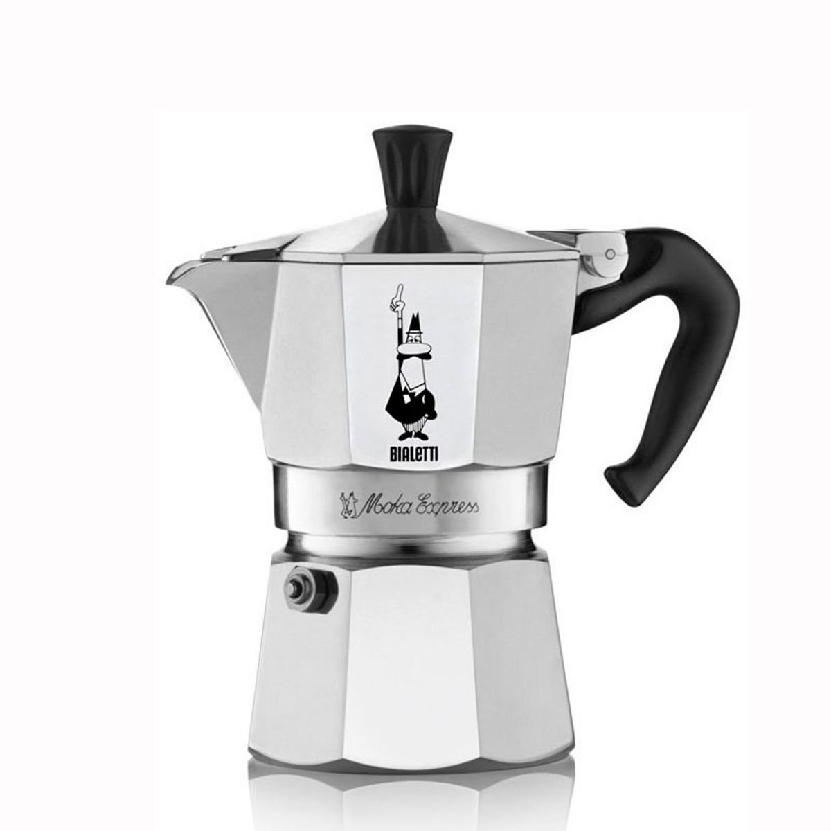 BIALETTI - Cafetera Italiana 3 Tazas 130ml Bialetti