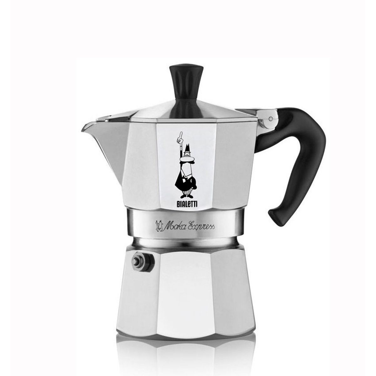 BIALETTI - Cafetera Italiana 3 Tazas 130ml Bialetti