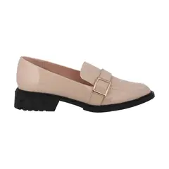 POLICE - Mocasin Mujer Beige Comfy