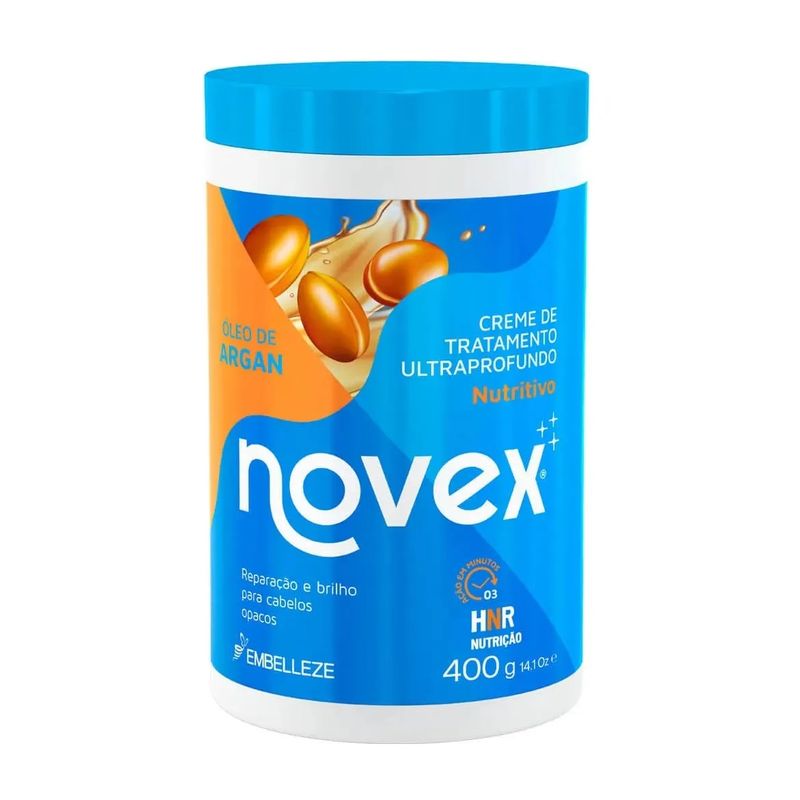NOVEX - Crema De Tratamiento Oleo De Argán 400gr