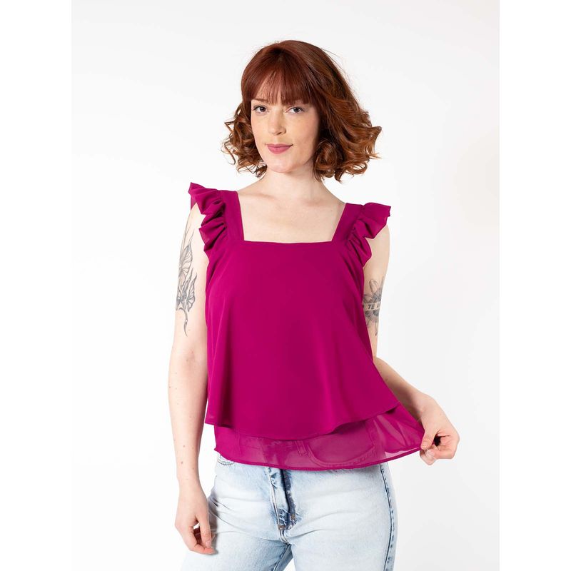 NATALIA SEGUEL - Blusa Noah Burdeo Natalia Seguel