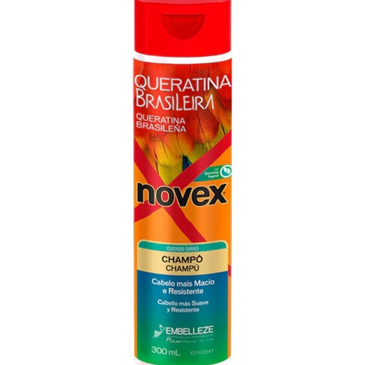 NOVEX - Shampoo Keratina Brasileña 300ml