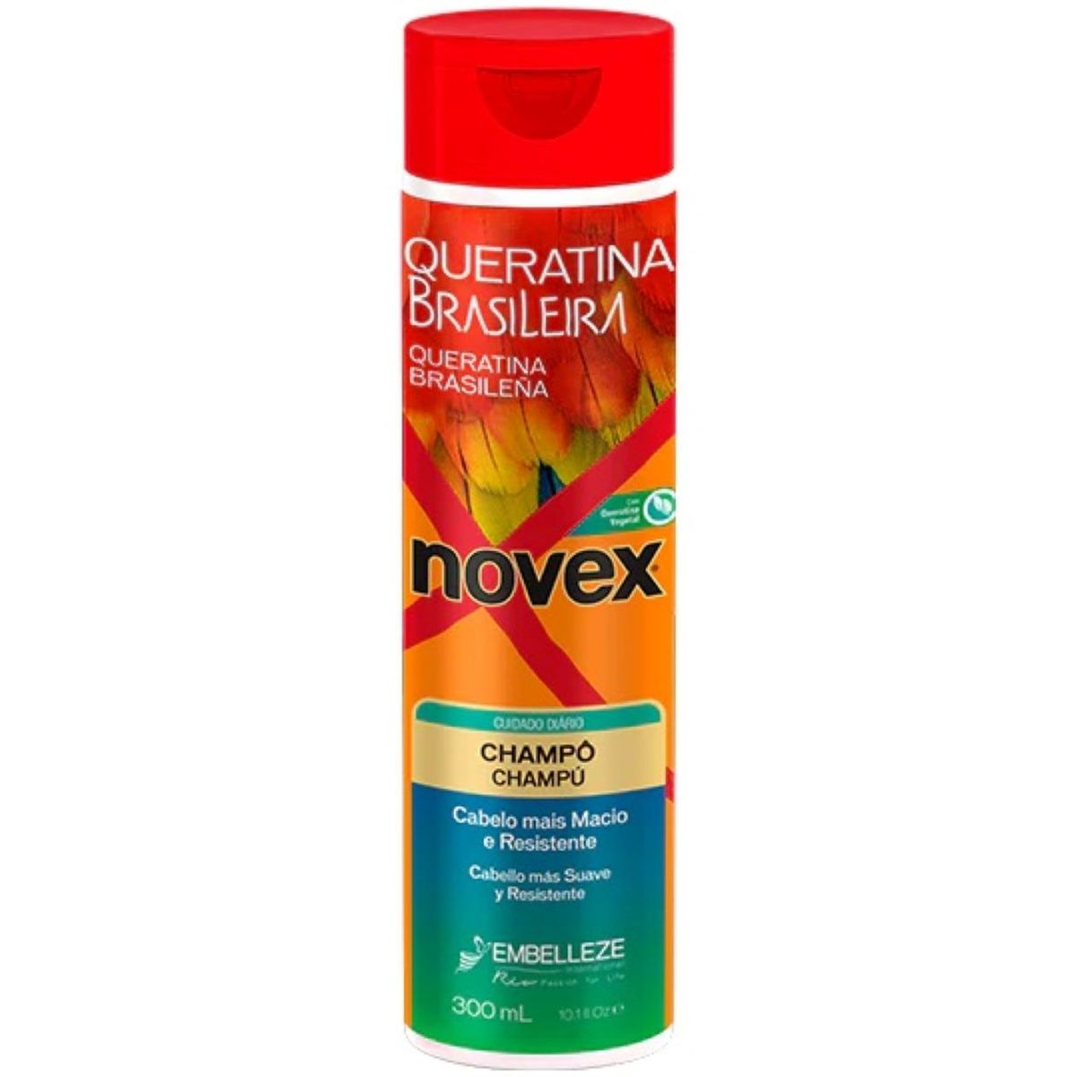 NOVEX - Shampoo Keratina Brasileña 300ml