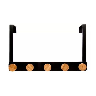 Imagen 2 del producto Perchero Colgante Sobre Puerta Horizontal 5 Ganchos