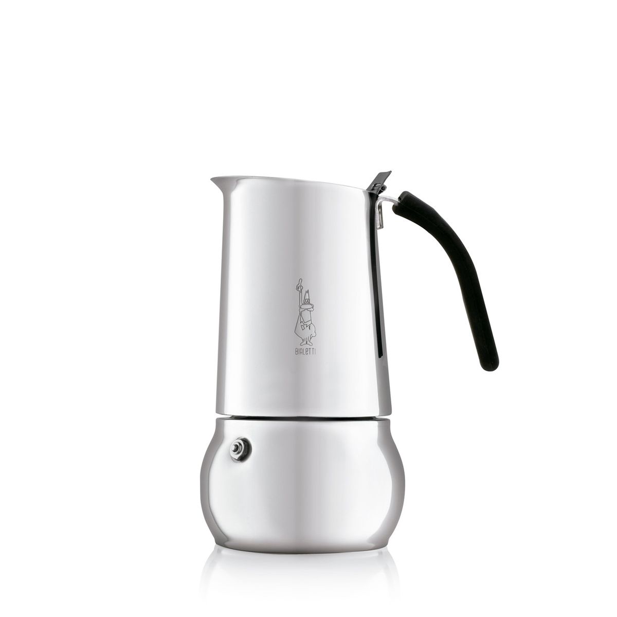 BIALETTI - Cafetera Italiana Acero Kitty Bialetti 4 Tazas 145ml