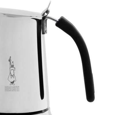 Imagen 2 del producto Cafetera Italiana Acero Kitty 4 Tazas 145ml