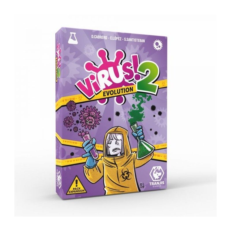 DEVIR - Juego de Cartas Virus 2 - Evolution Español