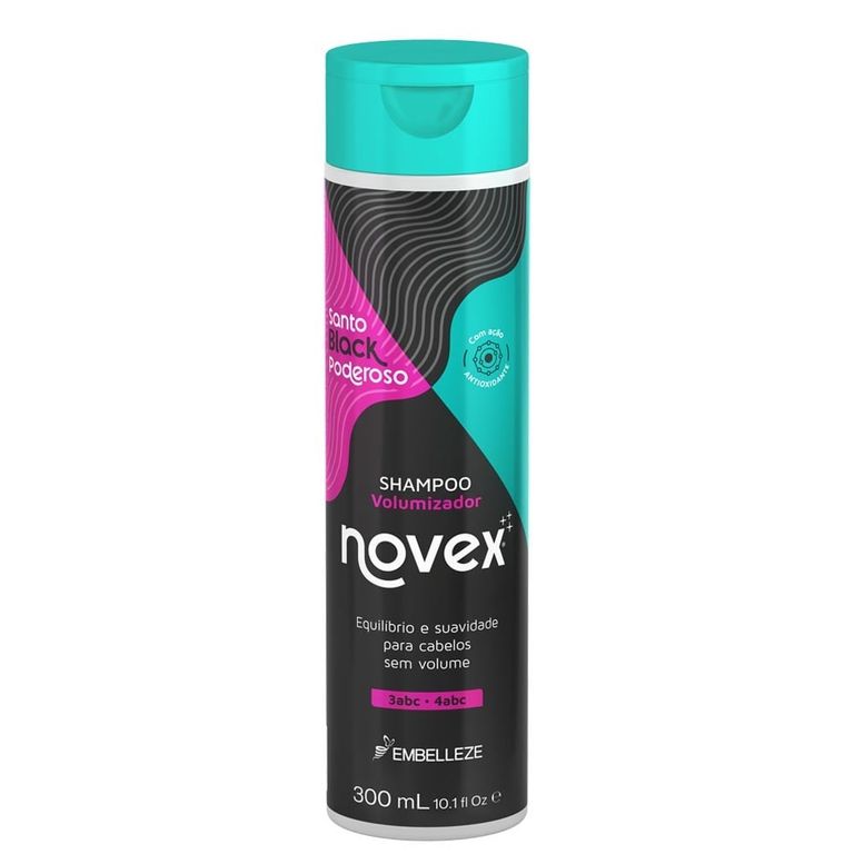 Shampoo Meus Cachos Santo Black Hidratante 300ml ...