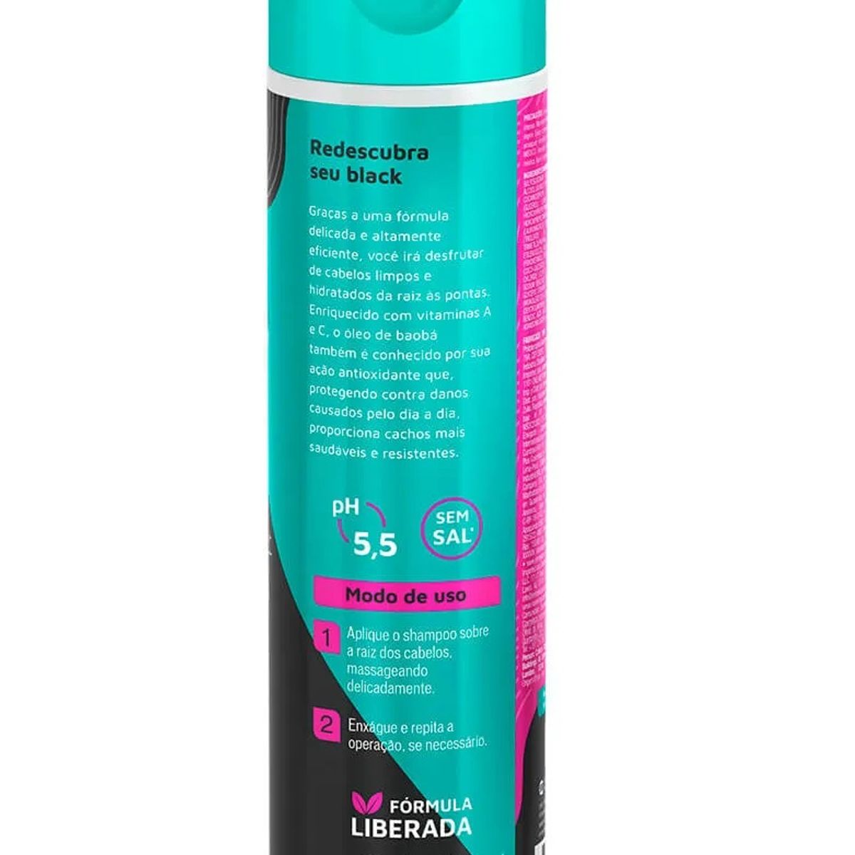 NOVEX - Shampoo Meus Cachos Santo Black Hidratante 300ml
