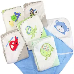 GENERICO - Toalla de bebe Con Capucha para niño 100 Algodón - Enigma store Cl