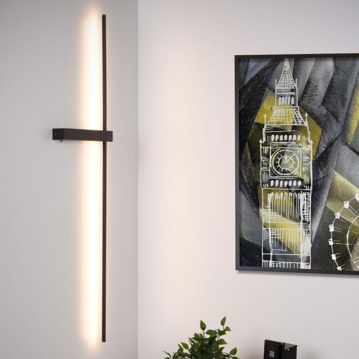 BOSCO - APLIQUE SEGIN NEGRO LED 6W - Negro