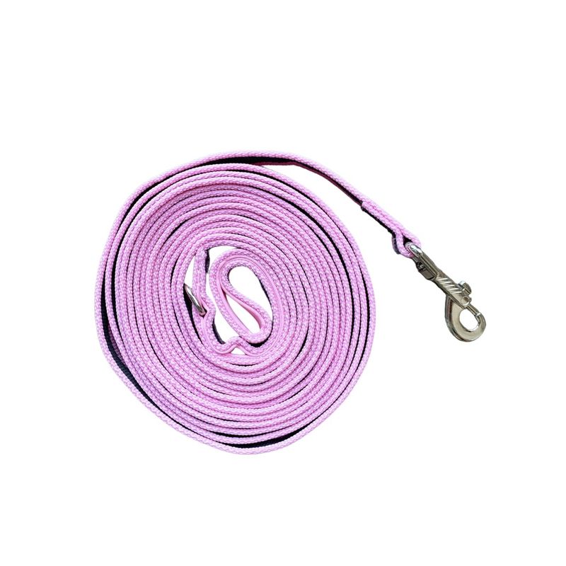 PRINPIPET - Correa para perros de Adiestramiento Antideslizante-5m-Rosa