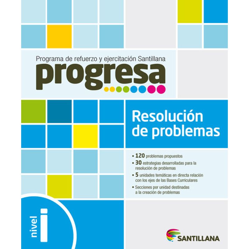 TOP10BOOKS - TEXTO PROGRESA RES. DE PROBLEMAS I / SANTILLANA / SANTILLANA