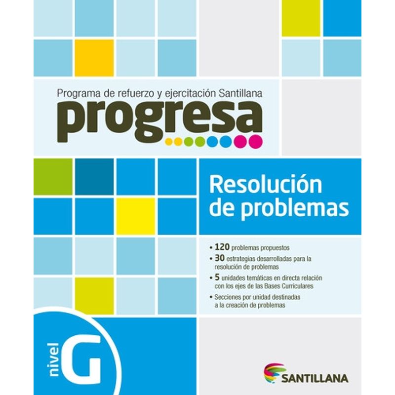 TOP10BOOKS - TEXTO PROGRESA RES. DE PROBLEMAS G / SANTILLANA / SANTILLANA