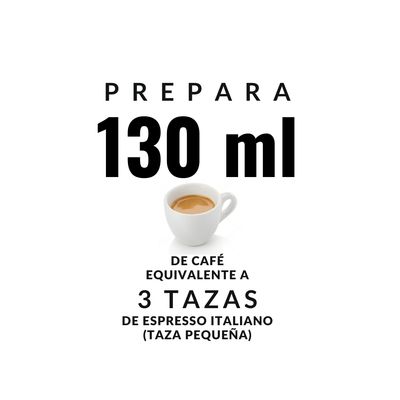 Imagen 2 del producto Cafetera Italiana Alpina Verde 3 Tazas 130ml
