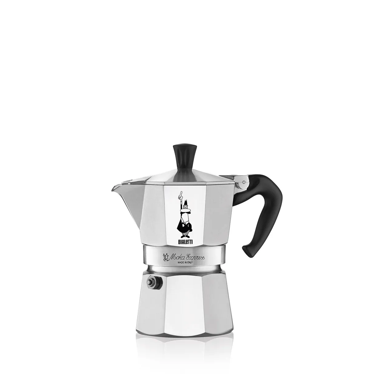 BIALETTI - Cafetera Italiana 4 Tazas 190ml Bialetti