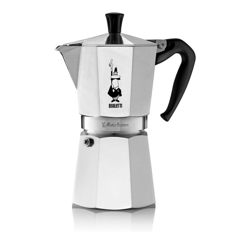 BIALETTI - Cafetera Moka Express 12 Tazas 670ml Bialetti