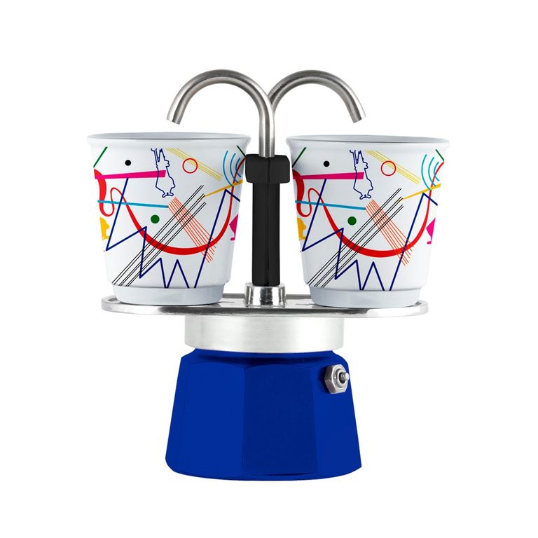 Cafetera Italiana Mini Express Kandinsky 2 Tazas
