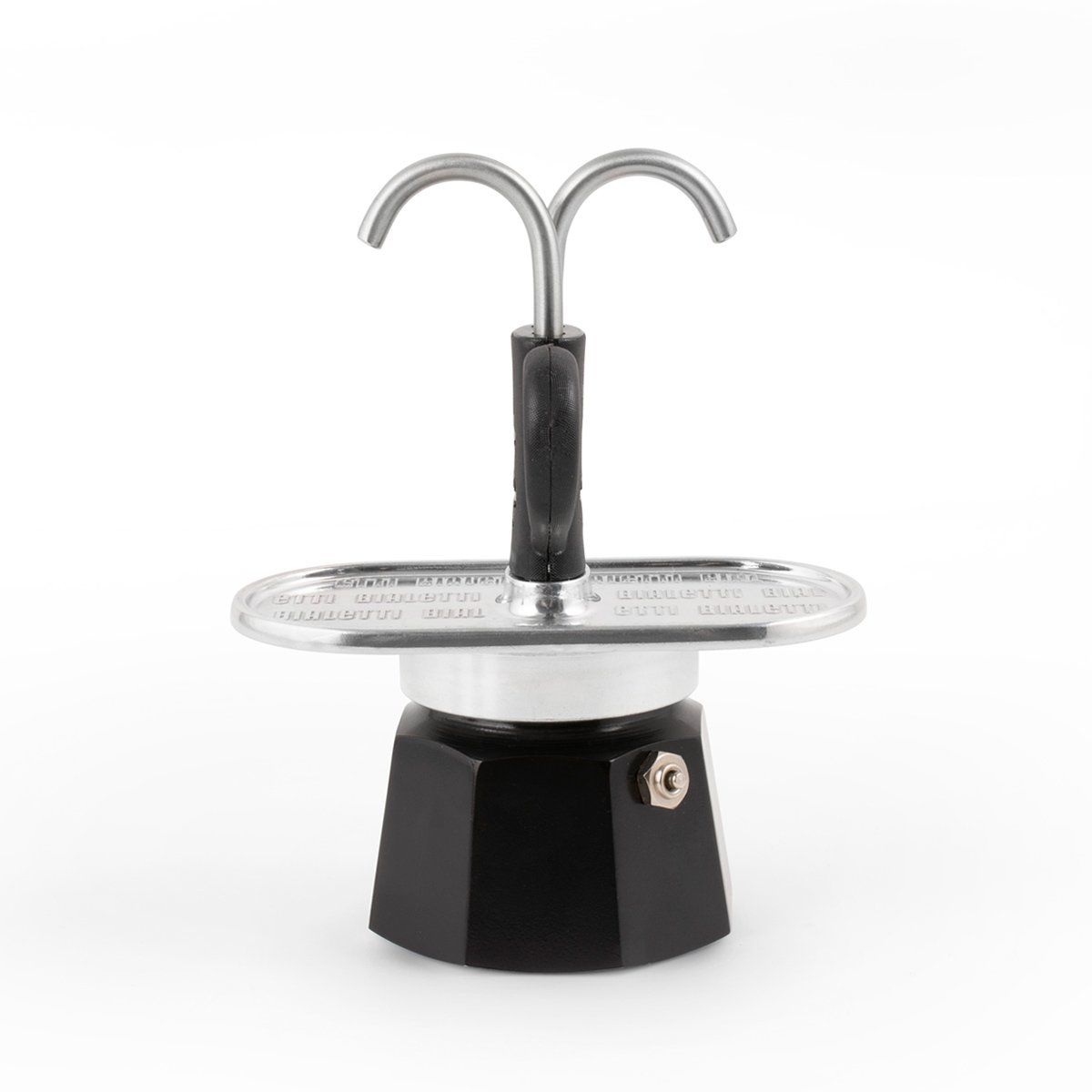 BIALETTI - Cafetera Italiana Mini Express Para 2 Tazas 90ml (sin Tazas) Bialetti