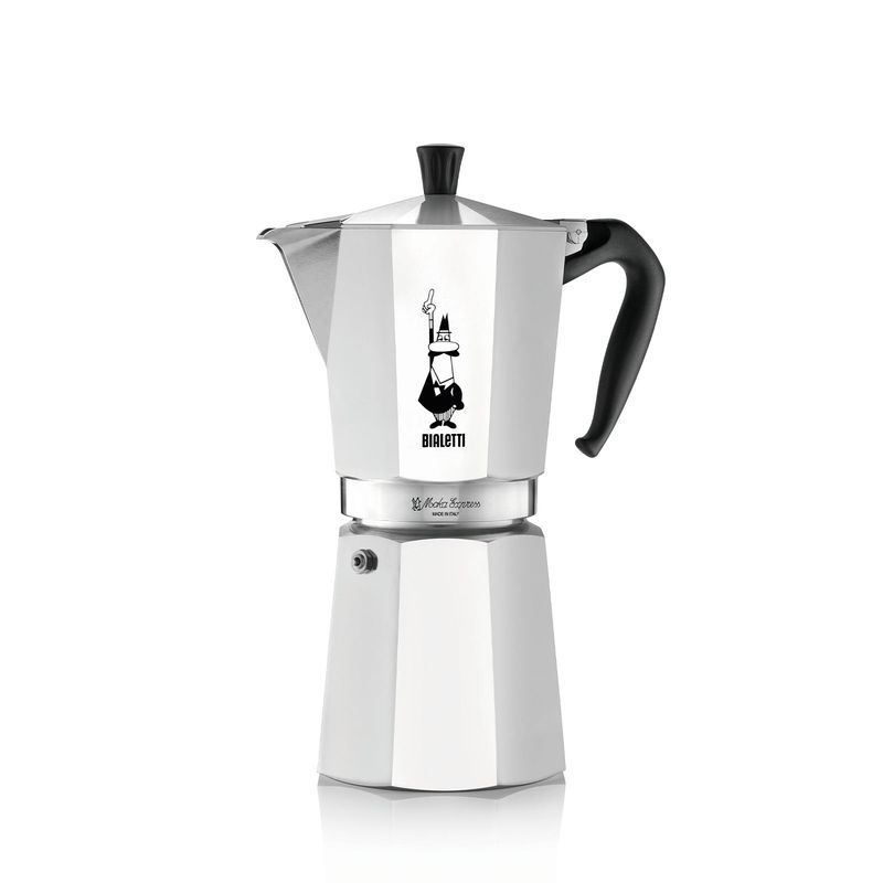 BIALETTI - Cafetera Moka Express 18 Tazas 810ml Bialetti