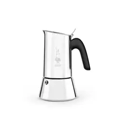 BIALETTI - Cafetera Italiana De Acero Venus 4 Tazas 170ml