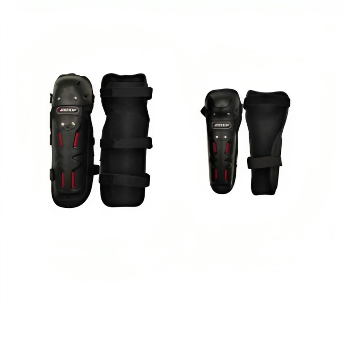 GENERICO - SET PROTECCIÓN PARA MOTOCICLETAS RODILLERAS Y CODERAS
