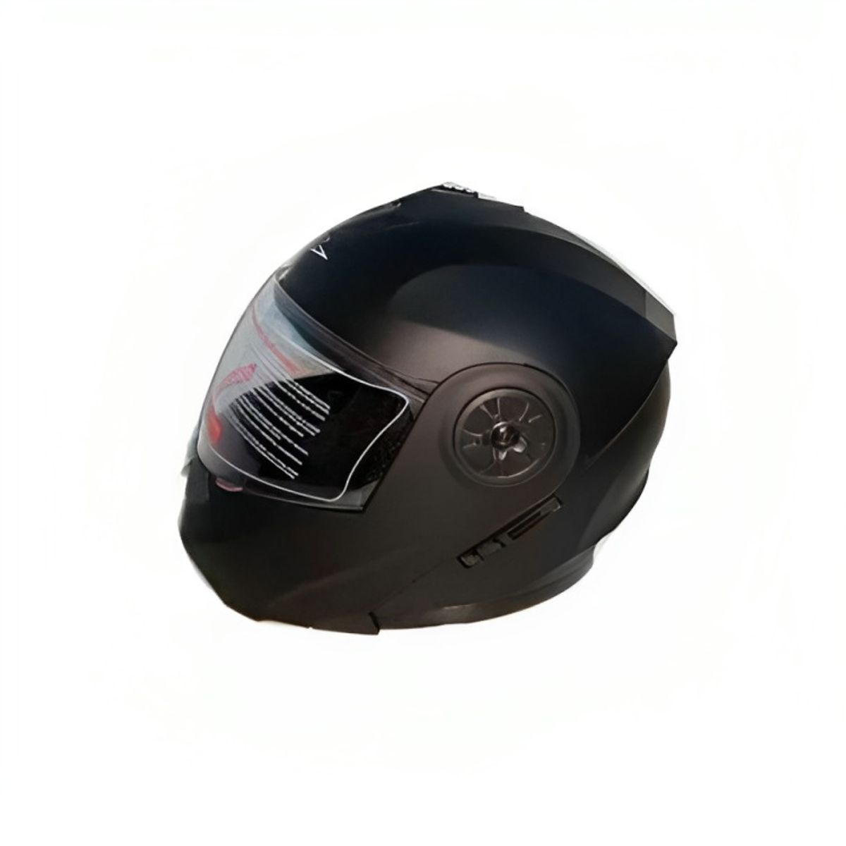 GENERICO - CASCO ABATIBLE CON LENTE TRANSPARENTE Y GAFAS POLARIZADAS