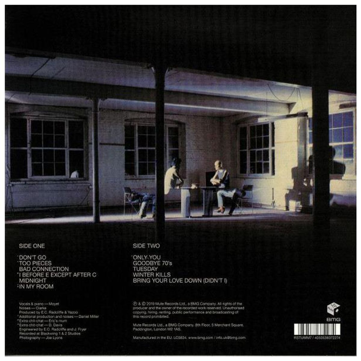 HITWAY MUSIC - YAZOO - UPSTAIRS AT ERICS - VINILO HITWAY MUSIC