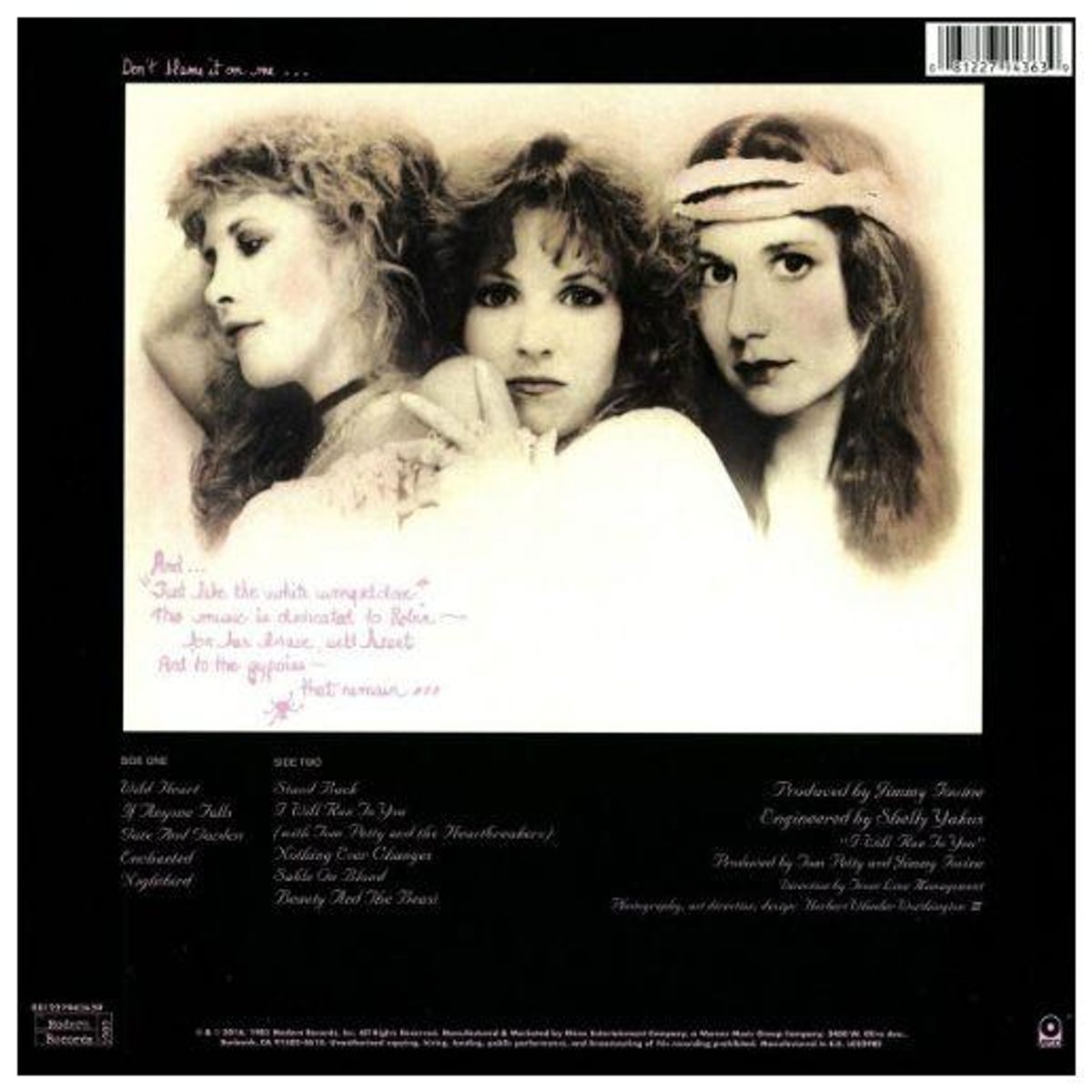 HITWAY MUSIC - STEVIE NICKS - THE WILD HEART - VINILO HITWAY MUSIC