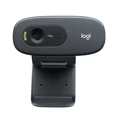 LOGITECH - Camara Web C270 USB Con Microfono 3 Mpx 720P HD-Negro