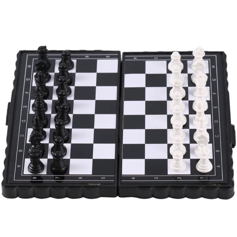 GENERICO - Ajedrez Juego De Mesa Chess Game Tablero portatil
