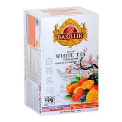 BASILUR - Te Blanco Surtido 20 Bolsitas -