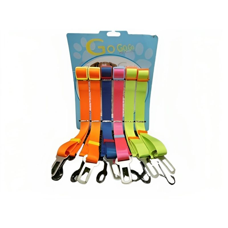 OEM - Pack  Cinturon de seguridad x6 unidades  Para mascota.