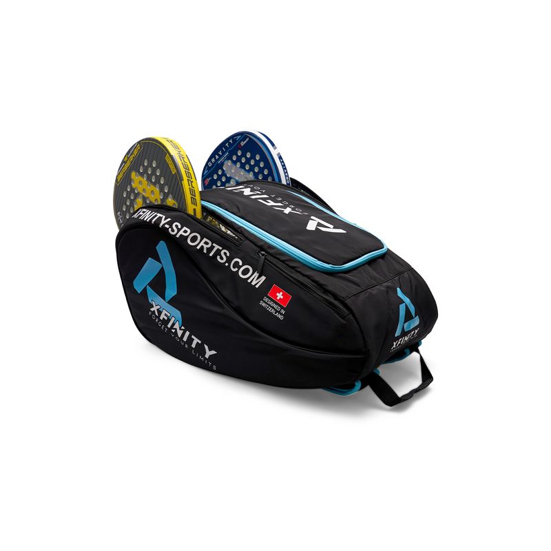 XFINITY - BOLSO PADEL XFINITY CON BOLSILLOS TERMOS BLUE
