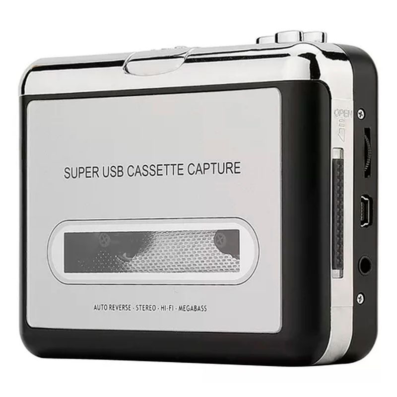 ESHOPANGIE - Usb Cassette Player Cinta Portátil Convertir Cinta De Reproducción
