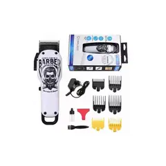 GENERICO - Maquina Corta Cabello Inalambrica Diseño Calavera Barberia