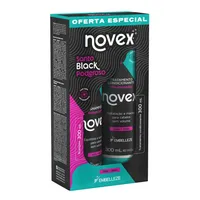 Kit Shampoo y Acondicionador Santo Black 2x300ml