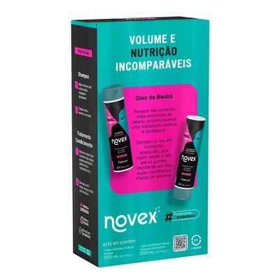 Imagen 2 del producto Kit Shampoo y Acondicionador Santo Black 2x300ml