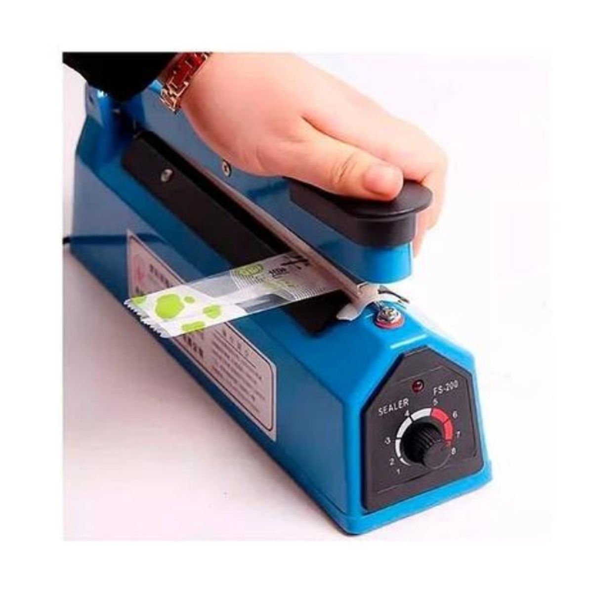 GENERICO - Selladora Bolsas Plásticas Maquina Para Sellar 200mm Fs-200