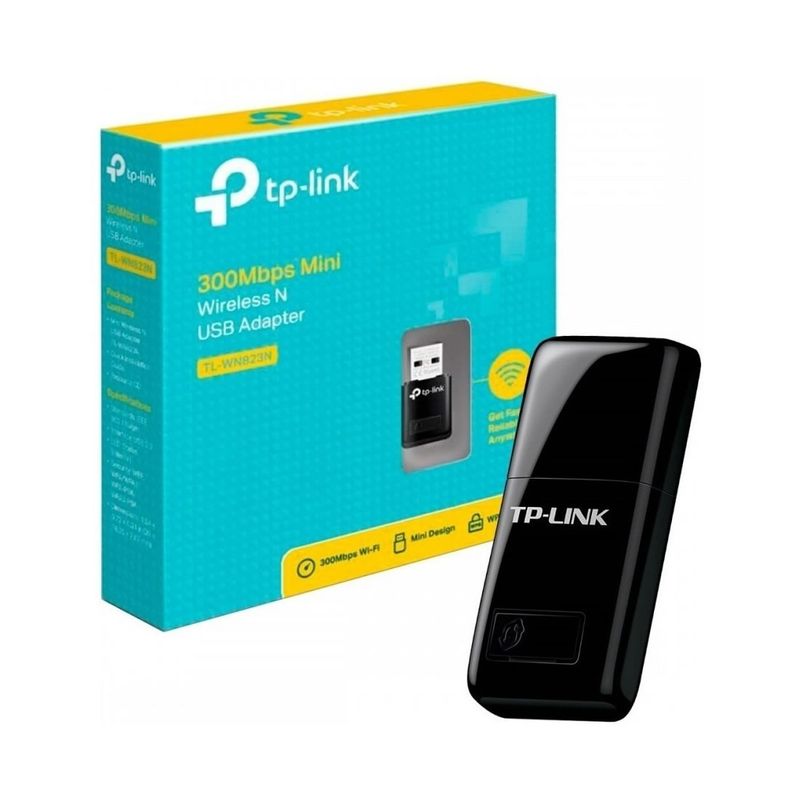 TP LINK - Adaptador USB Wifi Tp-Link N 300Mbps