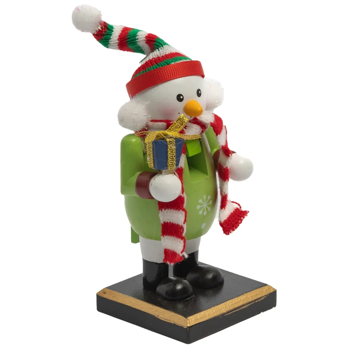PROPLASTIC - Figura mono de nieve de madera