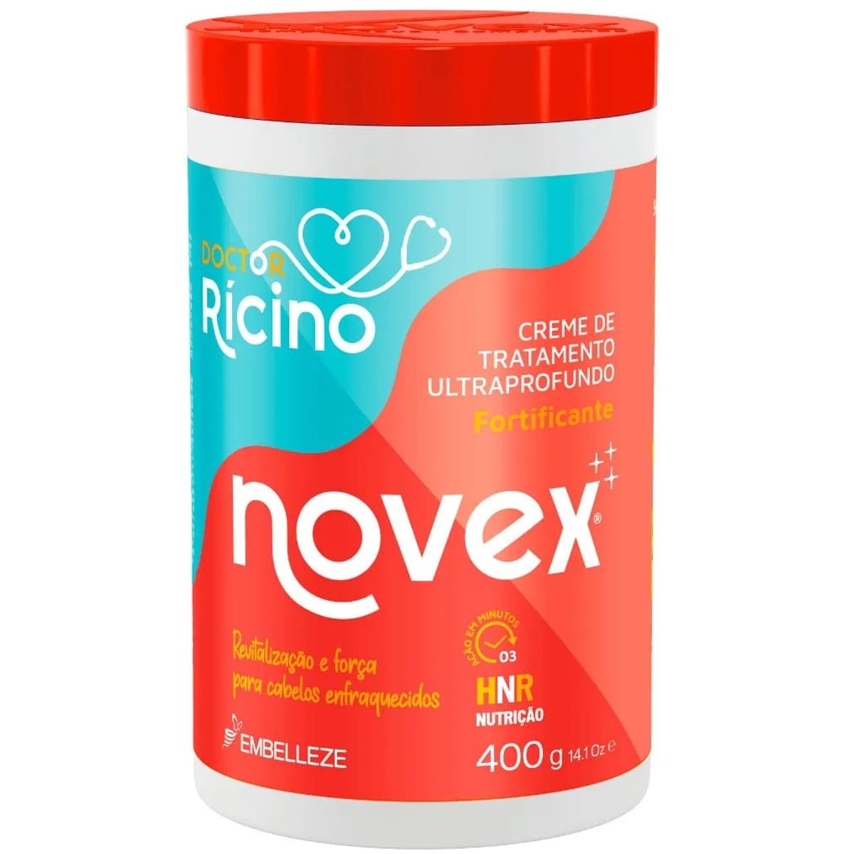 NOVEX - Crema De Tratamiento Doctor Ricino 400gr.-