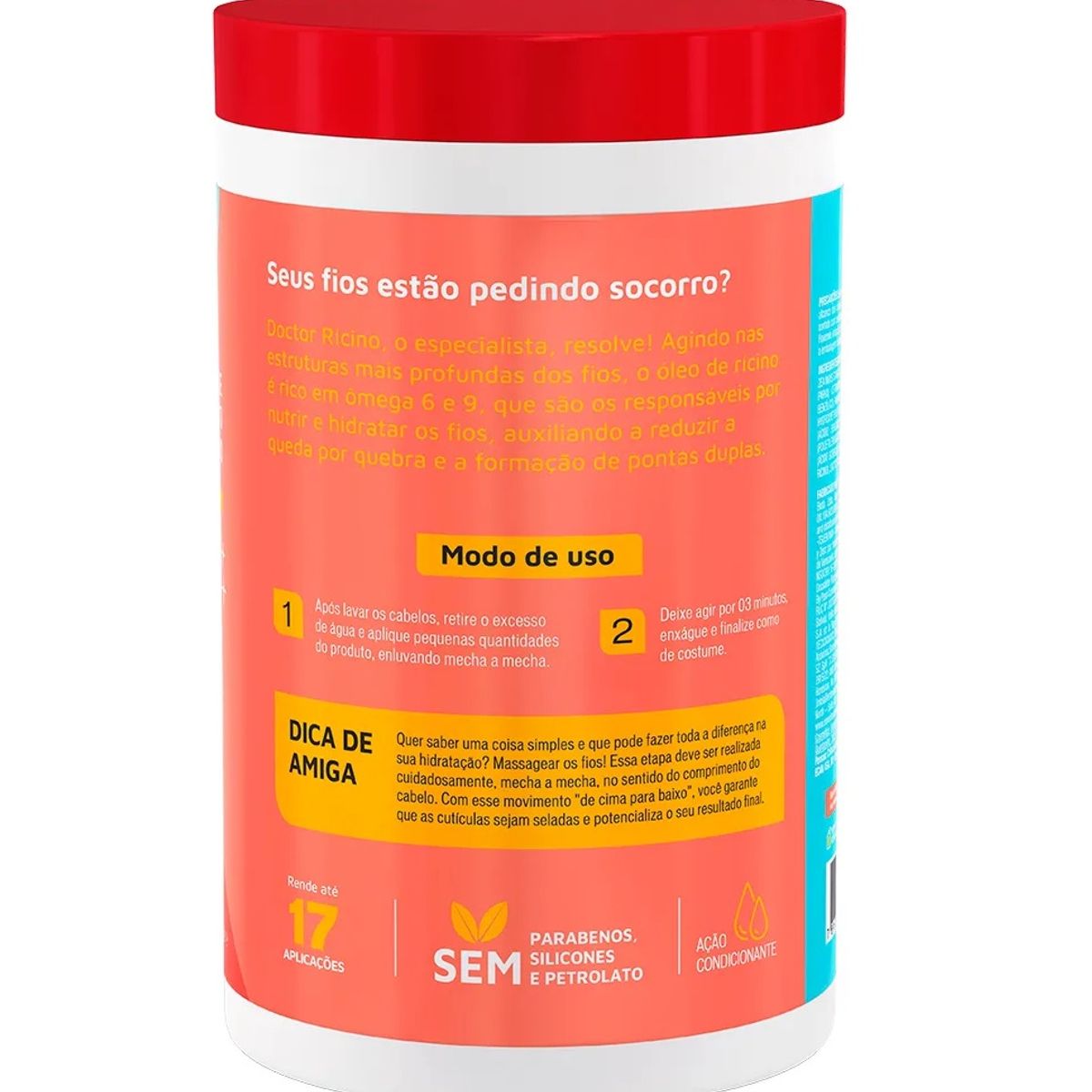 NOVEX - Crema De Tratamiento Doctor Ricino 400gr.-