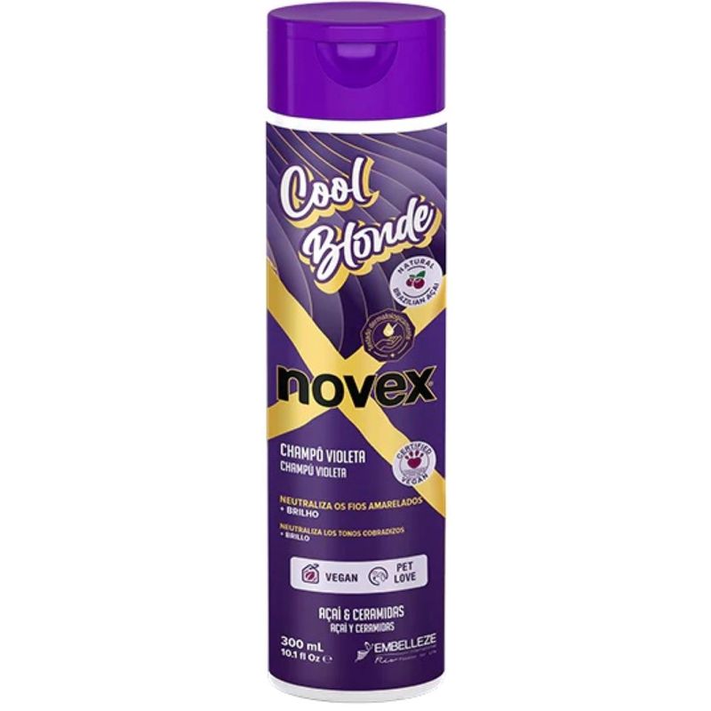NOVEX - Shampoo Matizador Cool Blonde 300ml.