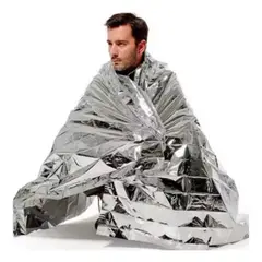 OEM - Manta Termica De Aluminio Para El Frio 130cm X 210cm