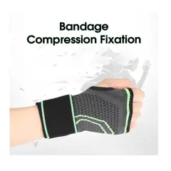 GENERICO - Muñequera Ajustable De Entrenamiento Tendinitis Túnel Carpiano